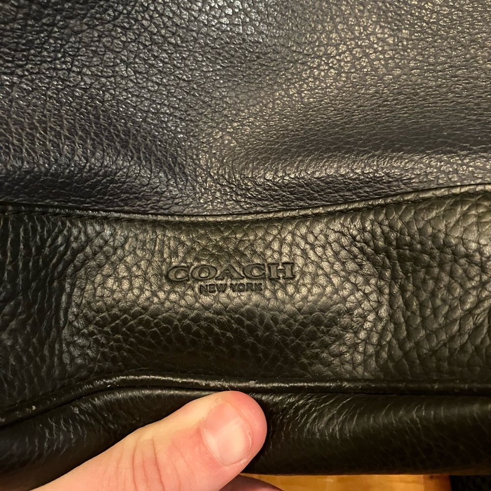 Coach Leather Backpack - Picture 3 of 10